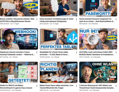 smattex-Videostudio für den YouTube-Kanal