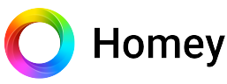 Homey von Athom – Wortmarke mit dem Ring aus Regenbogenfarben