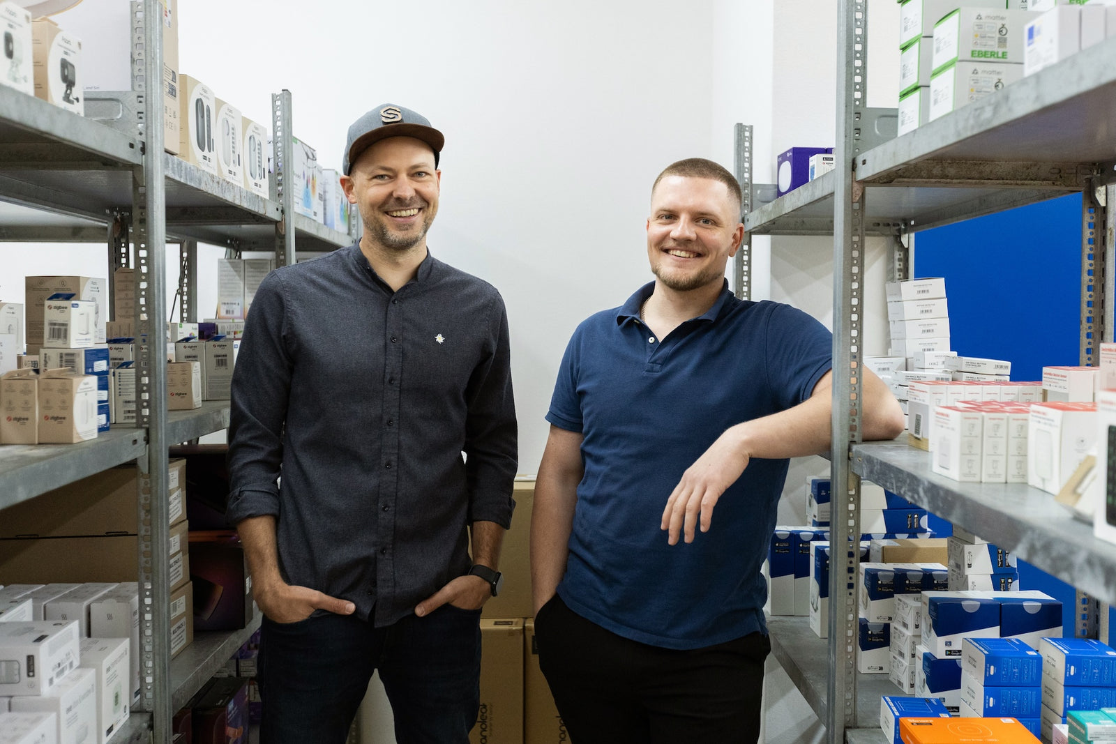 Die smattex-Gründer Tom und Nik