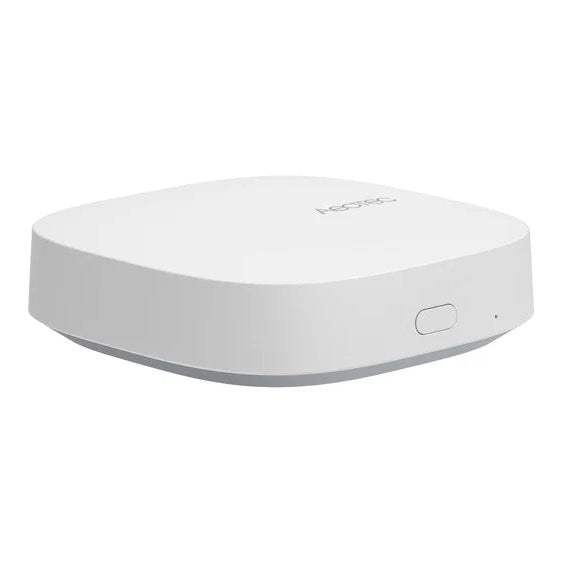 Der Smart Home Hub 2 flach von der Seite