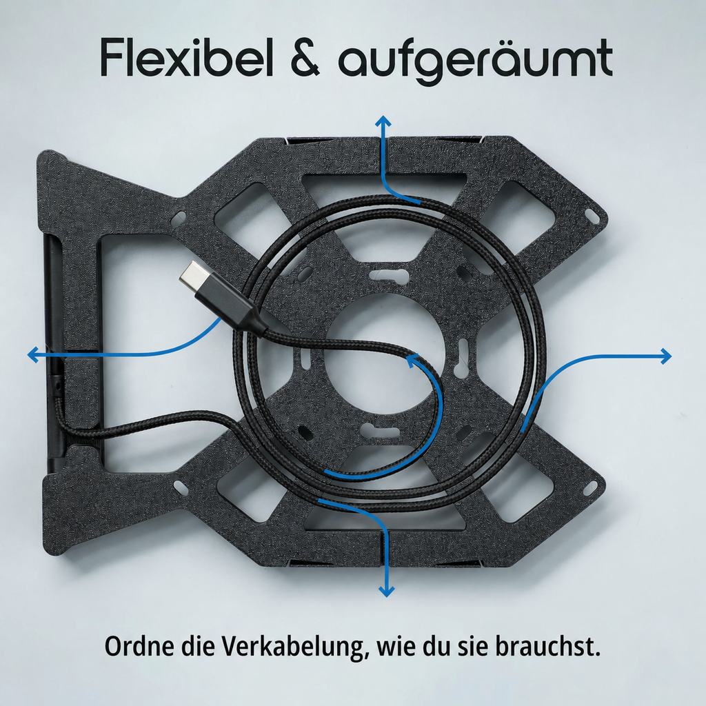 smattex Wand-Tablet 10,1 Zoll – Steuerzentrale inklusive Tablet