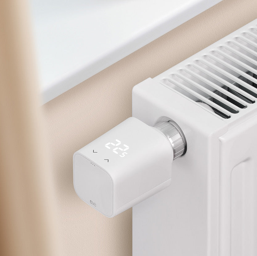 Eve Thermo 5. Generation Heizkörperthermostat im Wohnraum