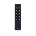 Nuki Keypad 2 frontal: Zifferntasten, Zurück-Taste und runder Fingerabdrucksensor, kein NFC-Symbol