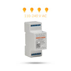 Freedompro LB0104-B unter vier Glühlampen-Symbolen und der Angabe 110-240 V AC