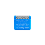 Shelly 1 Mini Gen4: sehr kleines schwarzes Relaismodul mit Klemmen
