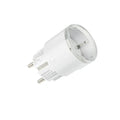 Shelly Plug S Gen3 in Weiß, schmaler Zwischenstecker mit Taste