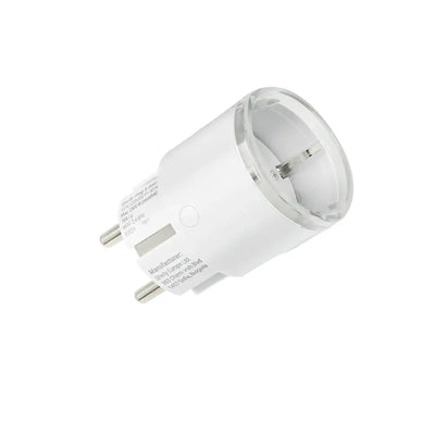 Shelly Plug S Gen3 in Weiß, schmaler Zwischenstecker mit Taste