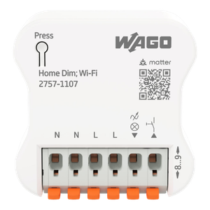 WAGO Home Dimmer – Matter-Unterputzdimmer mit Wi-Fi