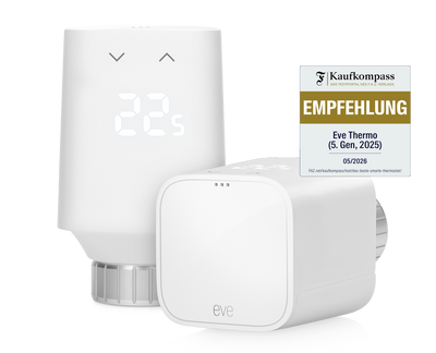 Eve Thermo (Matter) 5. Generation smartes Heizkörperthermostat