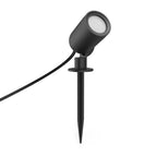 Hama Gartenstrahler Erweiterung mit Erdspieß, Linse leuchtet weiß, Kabel nach links geführt
