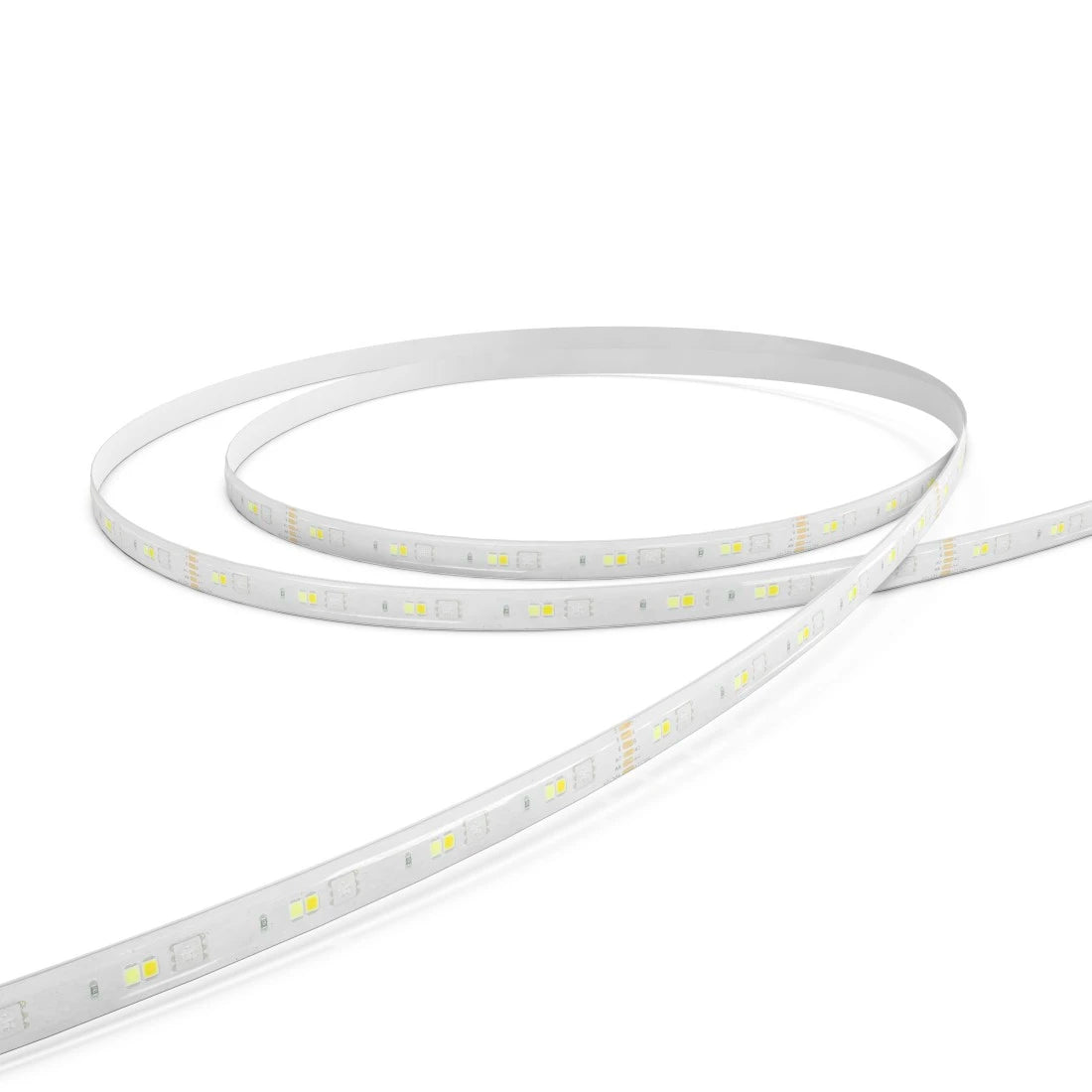 Hama LED-Streifen unbeleuchtet aufgerollt, weißes Silikonband mit sichtbaren LED-Chips
