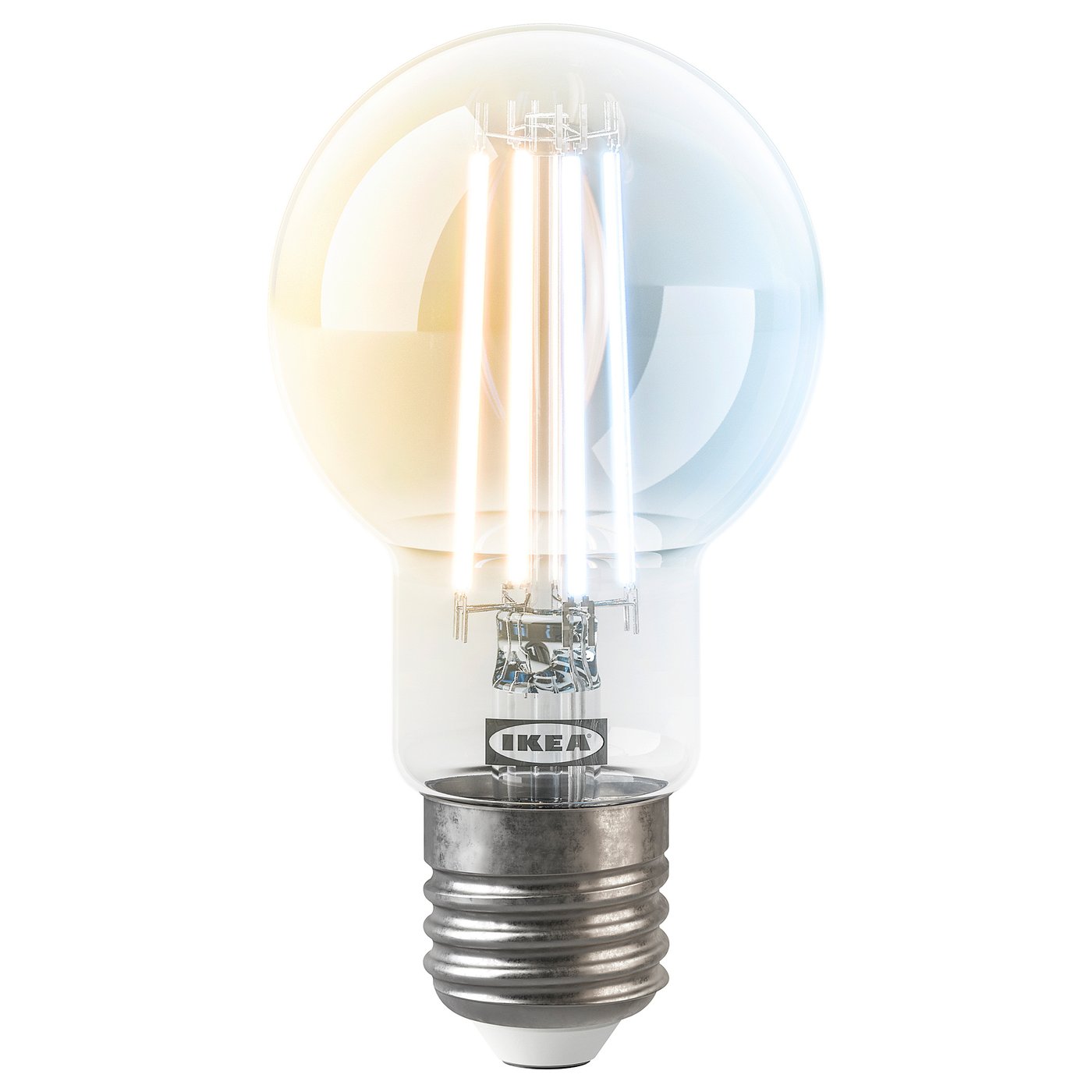 KAJPLATS LED-Leuchtmittel E27 470 lm, smart Weißspektrum/klar