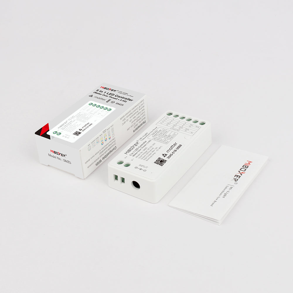 MiBoxer SMZ5 LED Controller mit Matter QR-Code