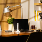Connect ZBT-2 auf dem Schreibtisch vor einem aufgeklappten Laptop, daneben ein Einplatinenrechner