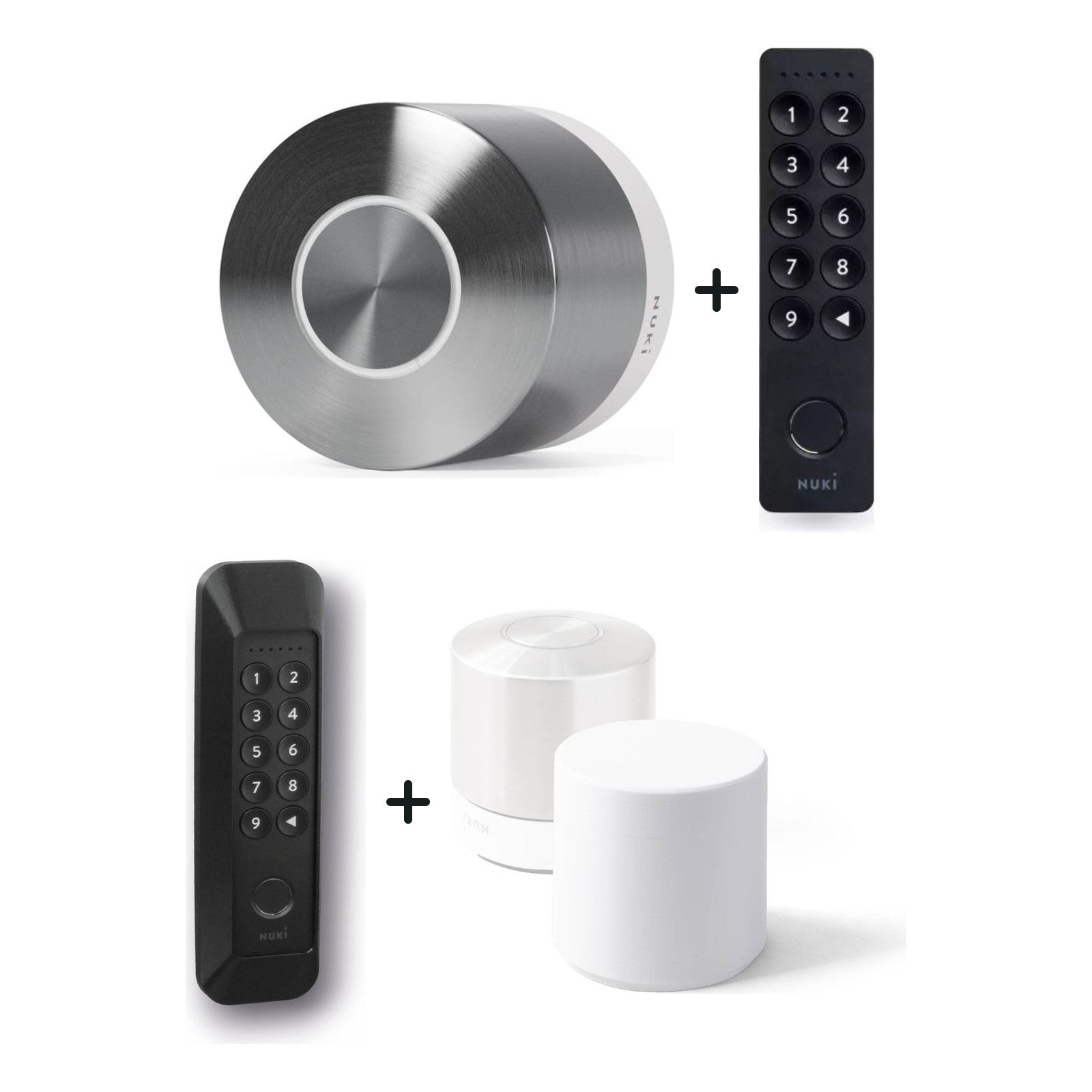 Nuki Smart Lock Ultra und Nuki Keypad 2 und Diebstahlschutz für Nuki Keypad 2 und Kindersicherung für Nuki Smart Lock Pro (5.
