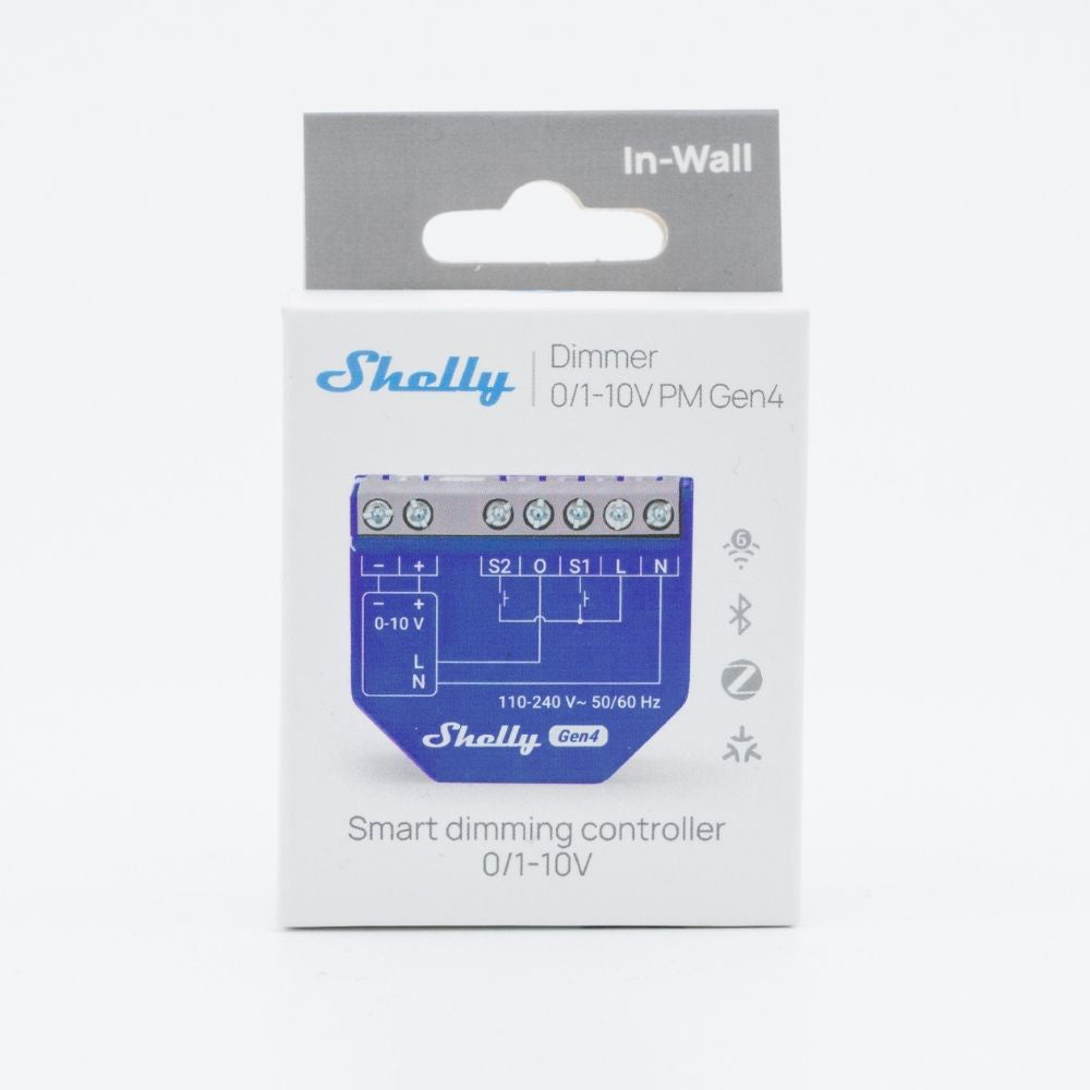 Shelly Dimmer 0/1-10V PM Gen4 Verpackung