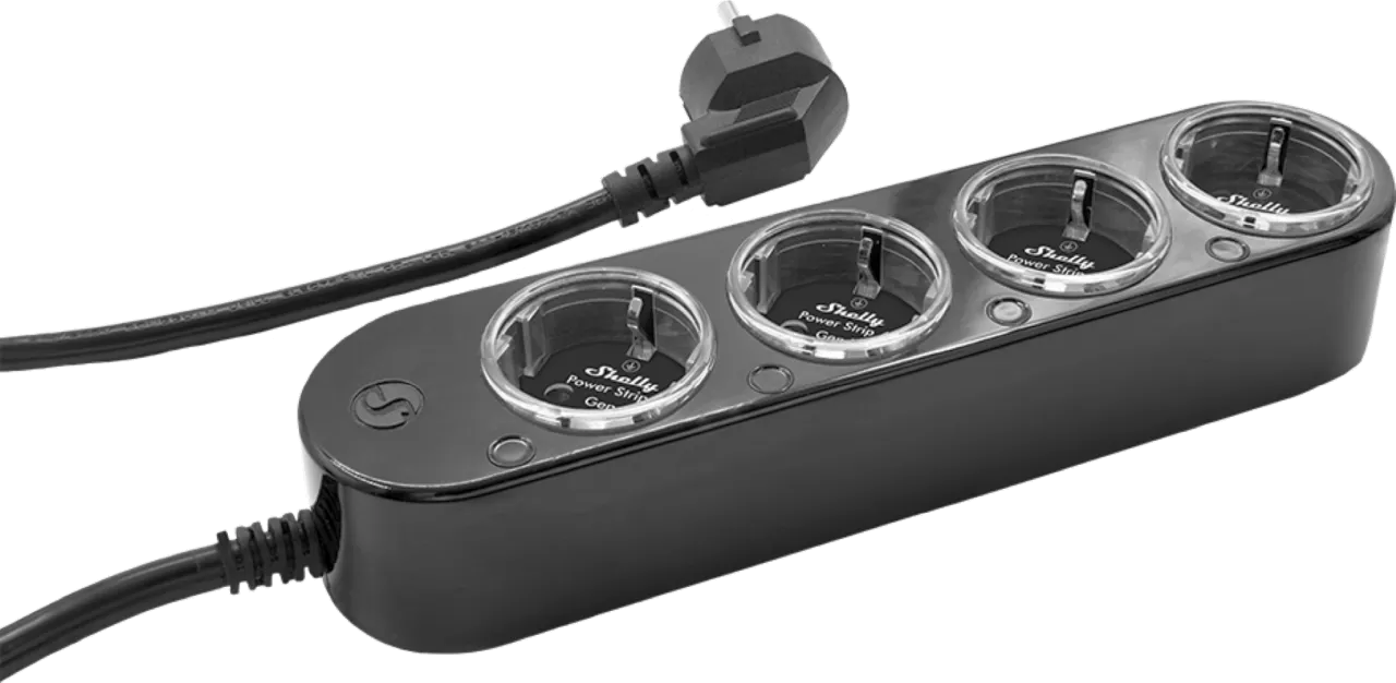 Shelly Power Strip 4 Gen4 Schwarz
