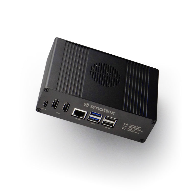 smattex Plug & Play Set Black – Raspberry Pi 5 mit Home Assistant