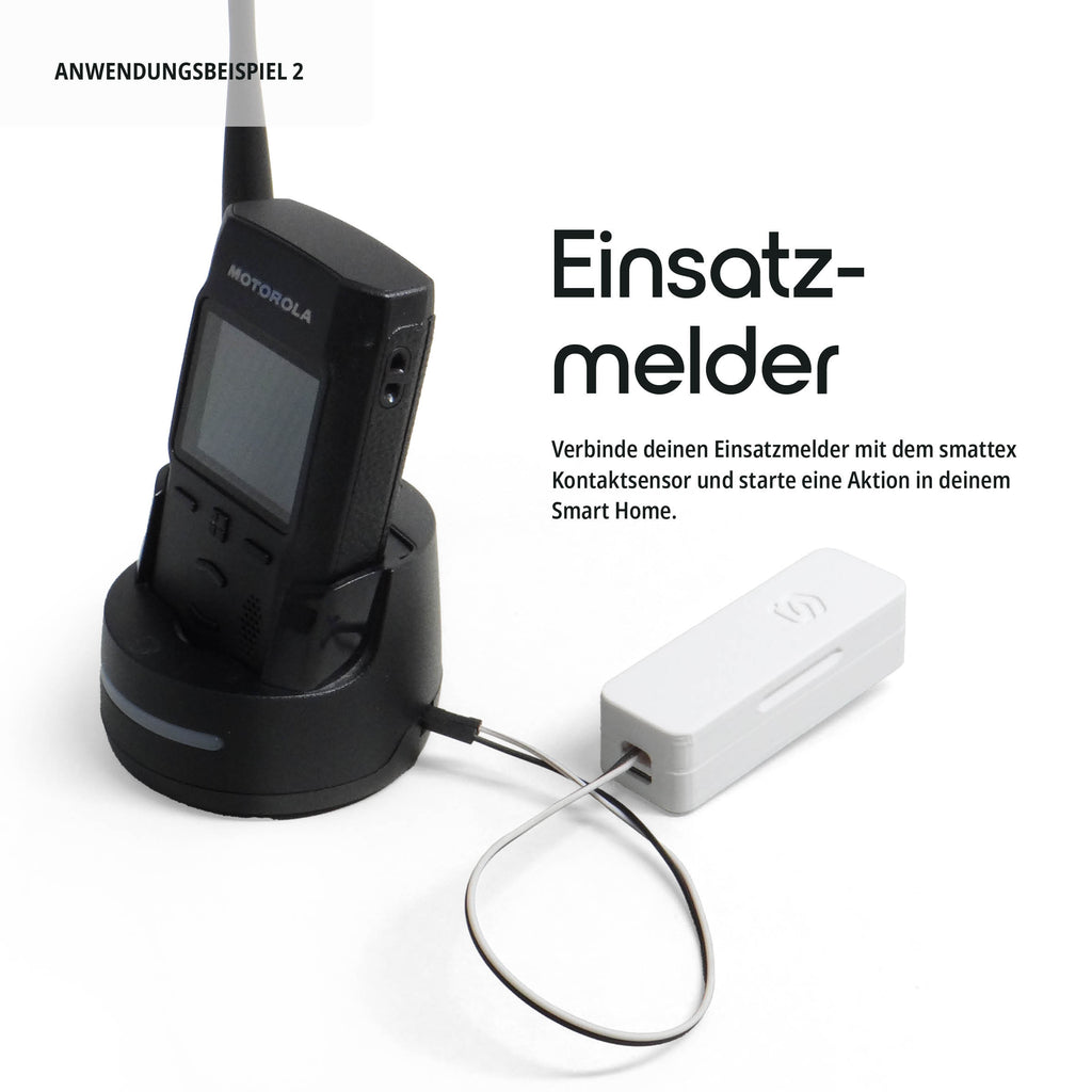 Das geöffnete Gehäuse mit eingelegter CR123A-Batterie