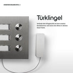 Der Kontaktsensor auf einer Hutschiene montiert