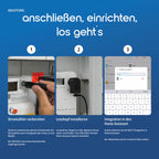 Rückseite des Lesekopfs mit USB-C-Anschluss