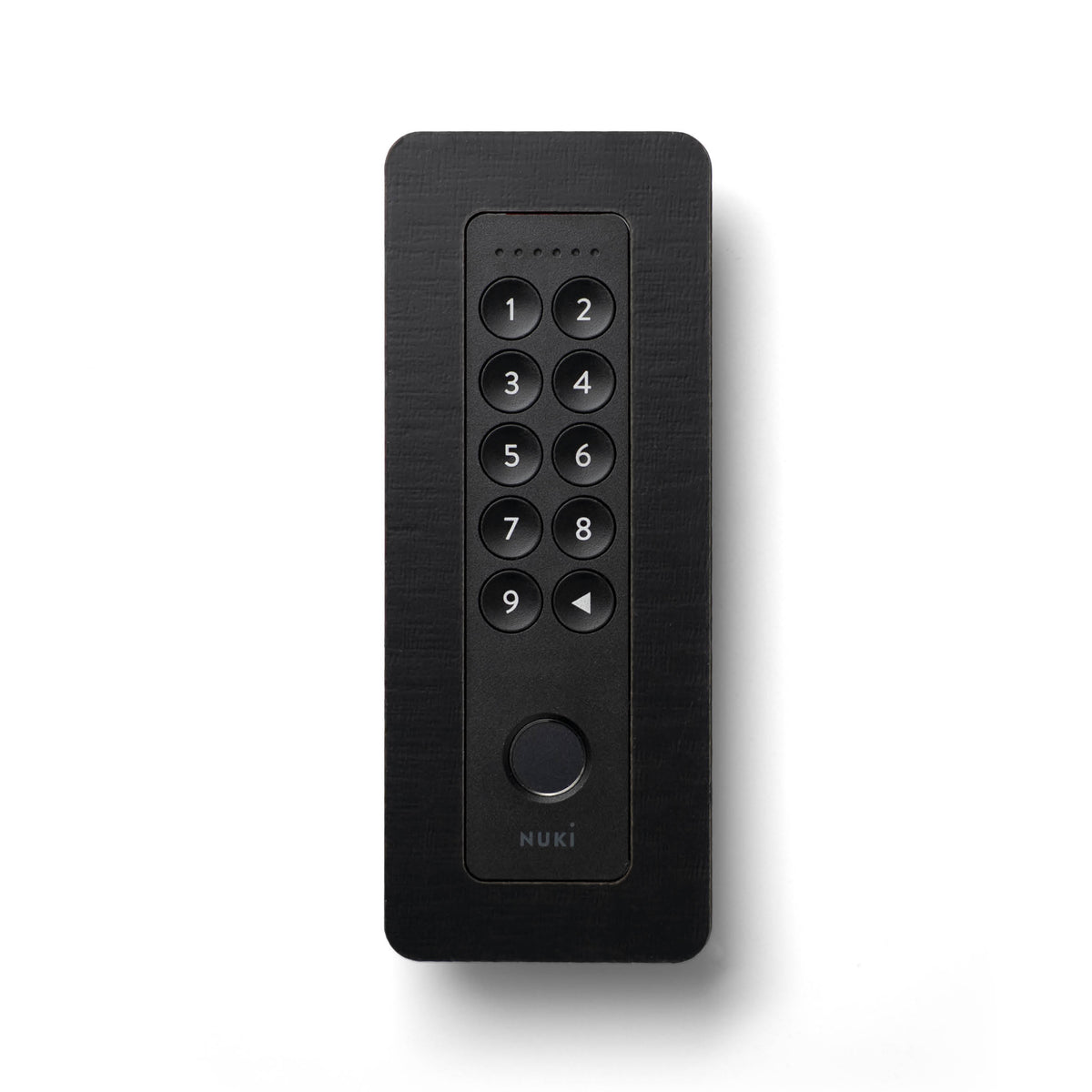 Unterputz-Set mit schwarz lackierter Blende und Keypad 2