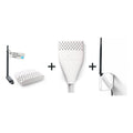 smattex Plug & Play Set White u. a. nebeneinander vor weißem Hintergrund