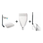 smattex Plug & Play Set White u. a. nebeneinander vor weißem Hintergrund