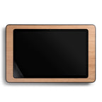 Das Tablet wird in die Halterung eingesetzt