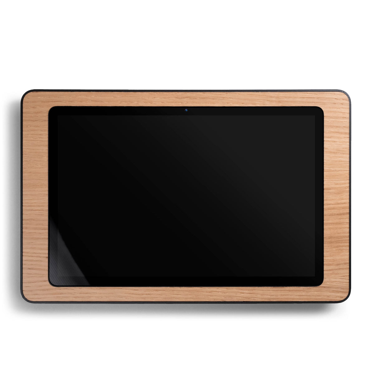 Das Tablet wird in die Halterung eingesetzt