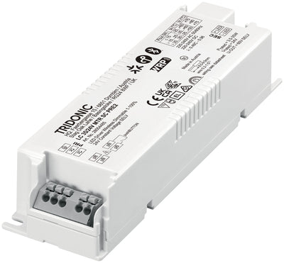 Tridonic LED-Treiber MTR SC PRE2 SP in der 35-Watt-Ausführung, weißes Gehäuse mit Anschlussklemmen