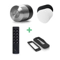 Nuki Smart Lock Pro (5. Gen) mit beiden Schutzabdeckungen, Keypad 2 und der Diebstahlschutz-Halterung